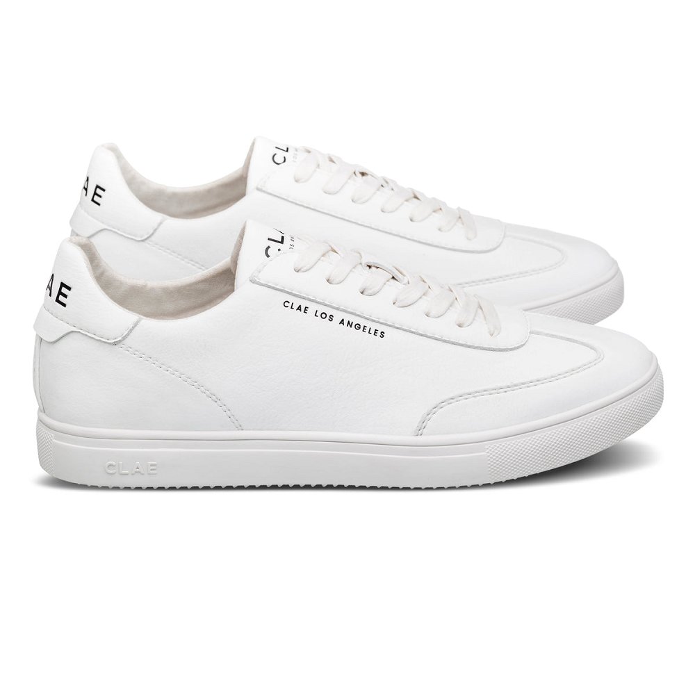 Chaussure CLAE Homme Triple White Vegan - france JDH-93494322