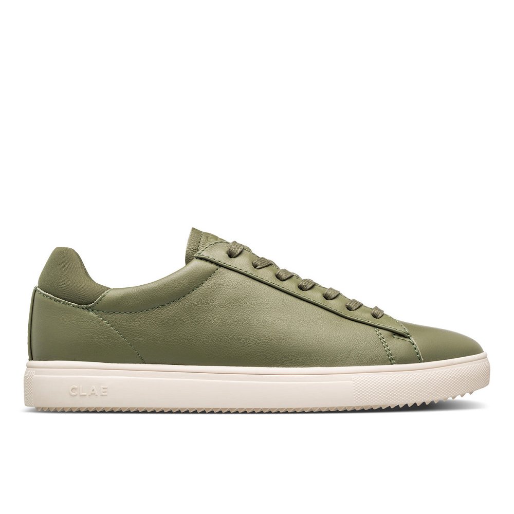 Chaussure CLAE Homme Olive Leather - france KZK-35874991