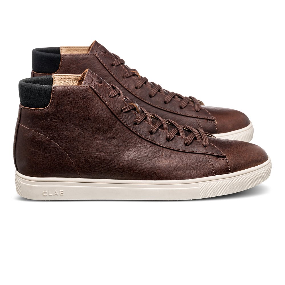 Chaussure CLAE Homme Cocoa Leather - france XMN-34425330