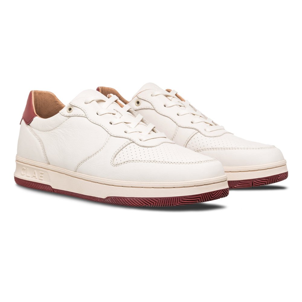 Chaussure CLAE Homme Off White Red Ochre - france GXF-67873375