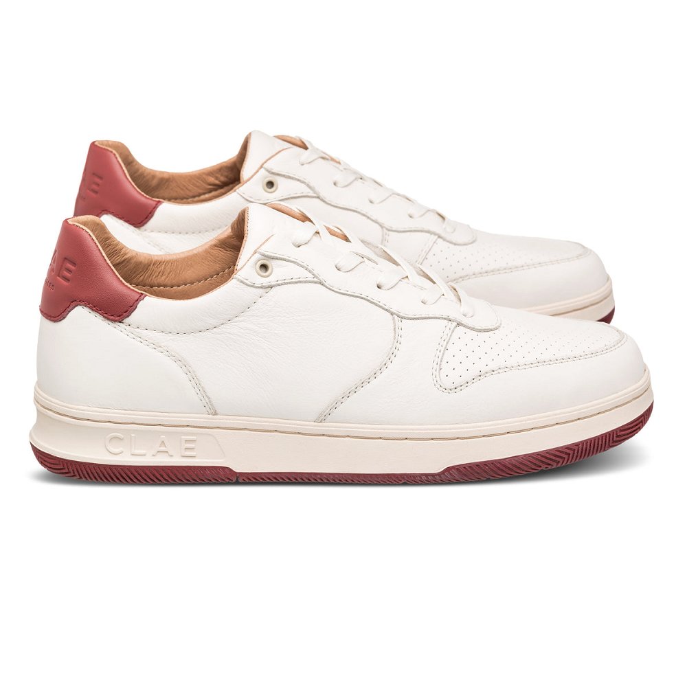 Chaussure CLAE Homme Off White Red Ochre - france GXF-67873375