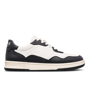 Chaussure CLAE Homme Black Leather Off White - france GSM-64823016