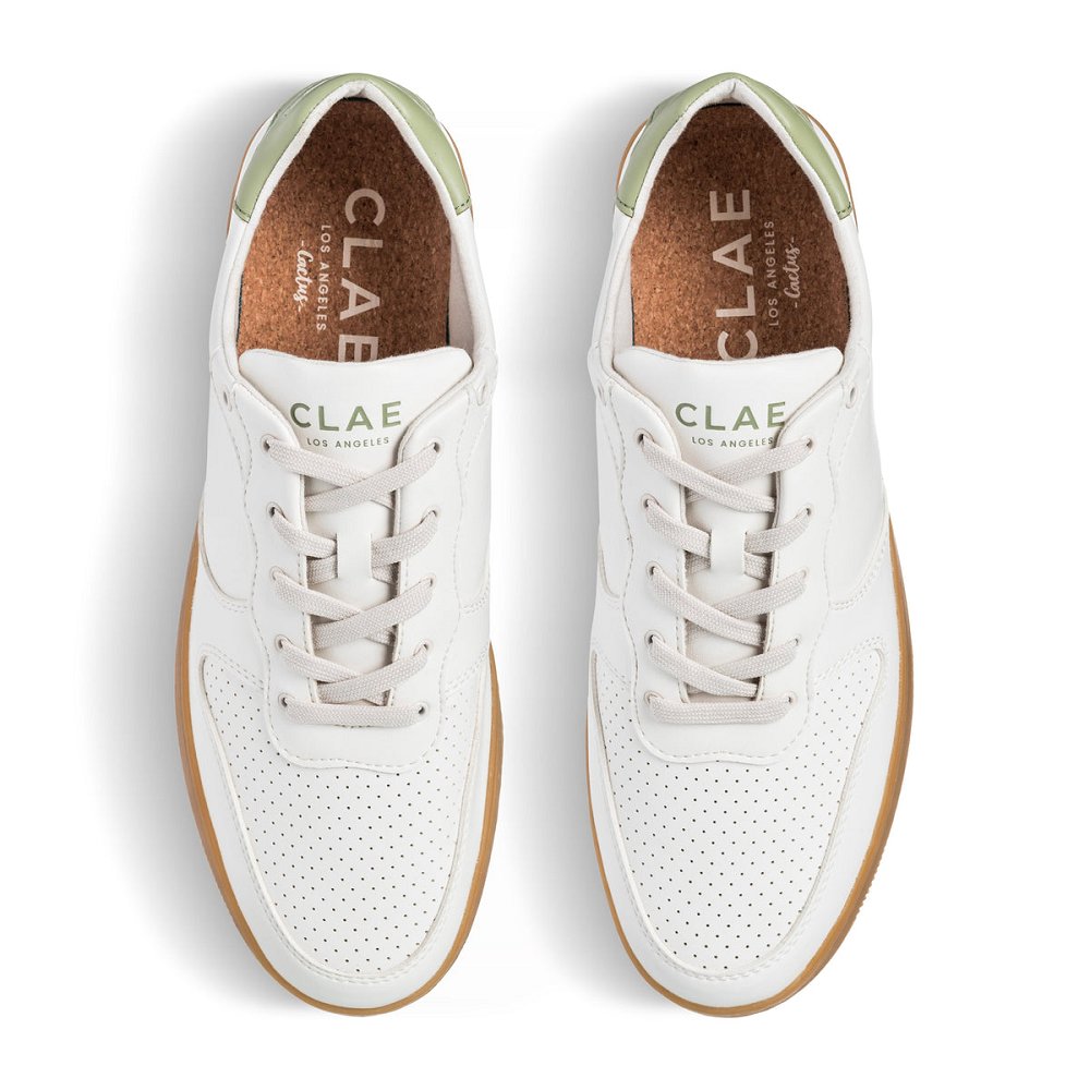 Chaussure CLAE Homme White Light Gum - france QUK-66113396