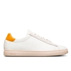 White Leather Mineral Yellow