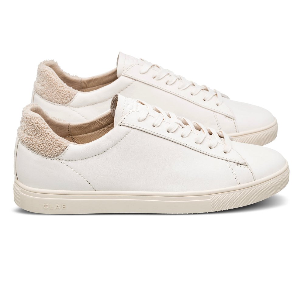 Chaussure CLAE Homme Off White Vanilla Terry - france HQW-78230915