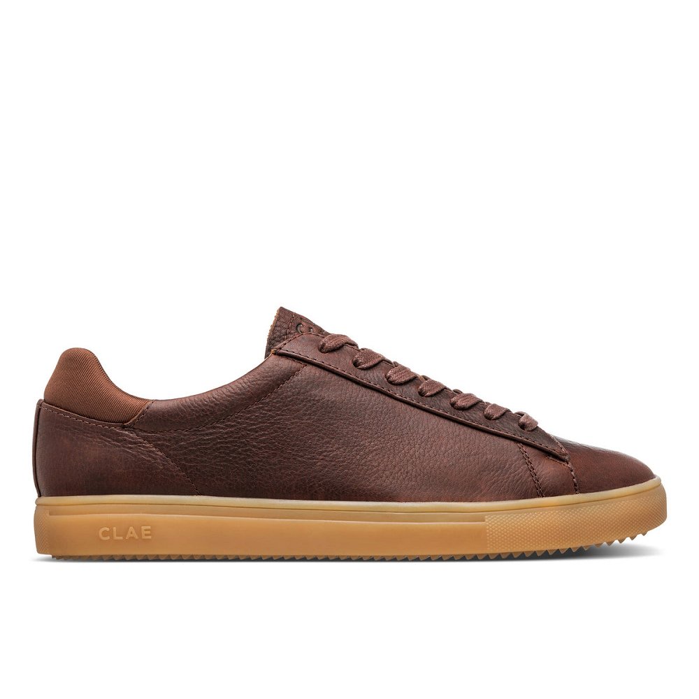 Chaussure CLAE Homme Cocoa Leather Light Gum - france XZT-34055600