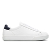 White Leather Navy