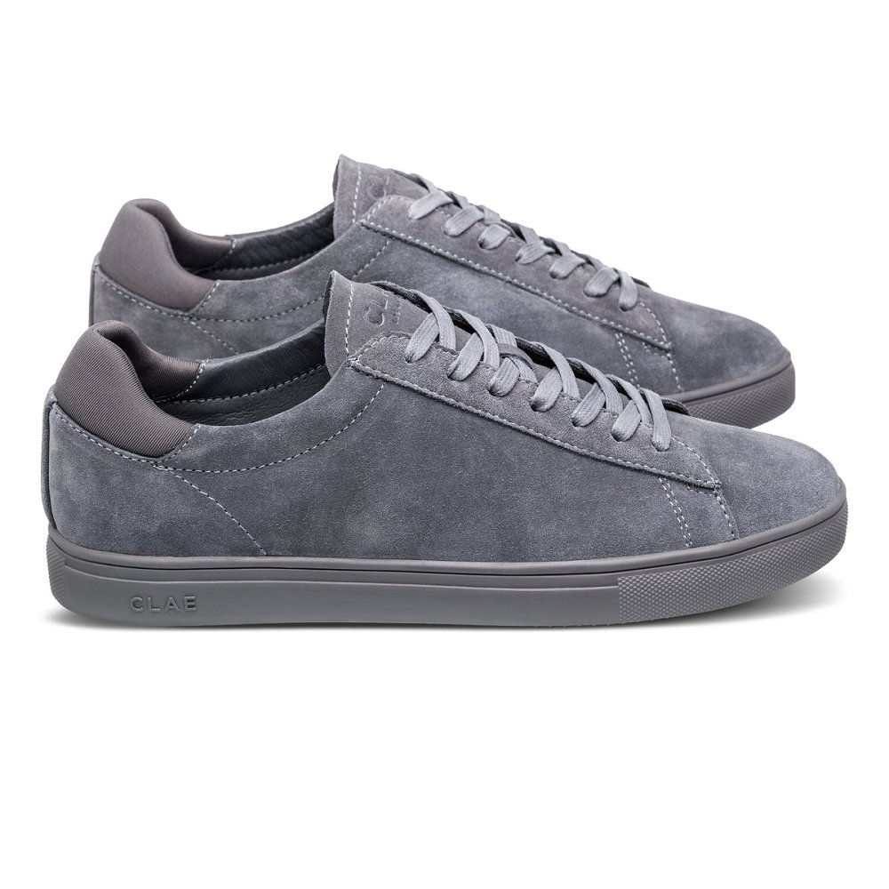 Chaussure CLAE Homme Pearl Grey Suede - france ZLO-84714499