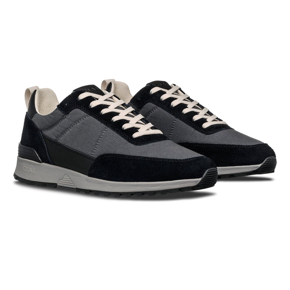 Basket CLAE Homme Black Grey - france YQX-42673473