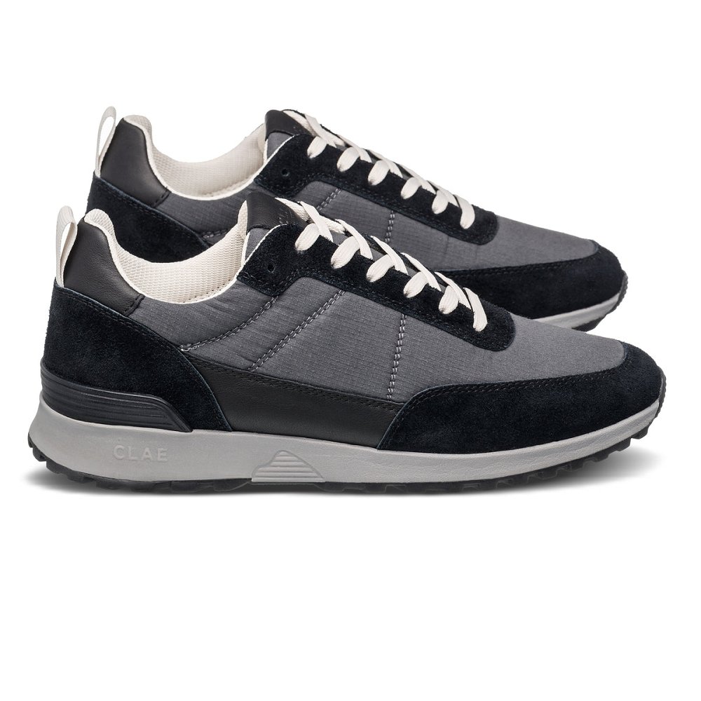 Basket CLAE Homme Black Grey - france YQX-42673473