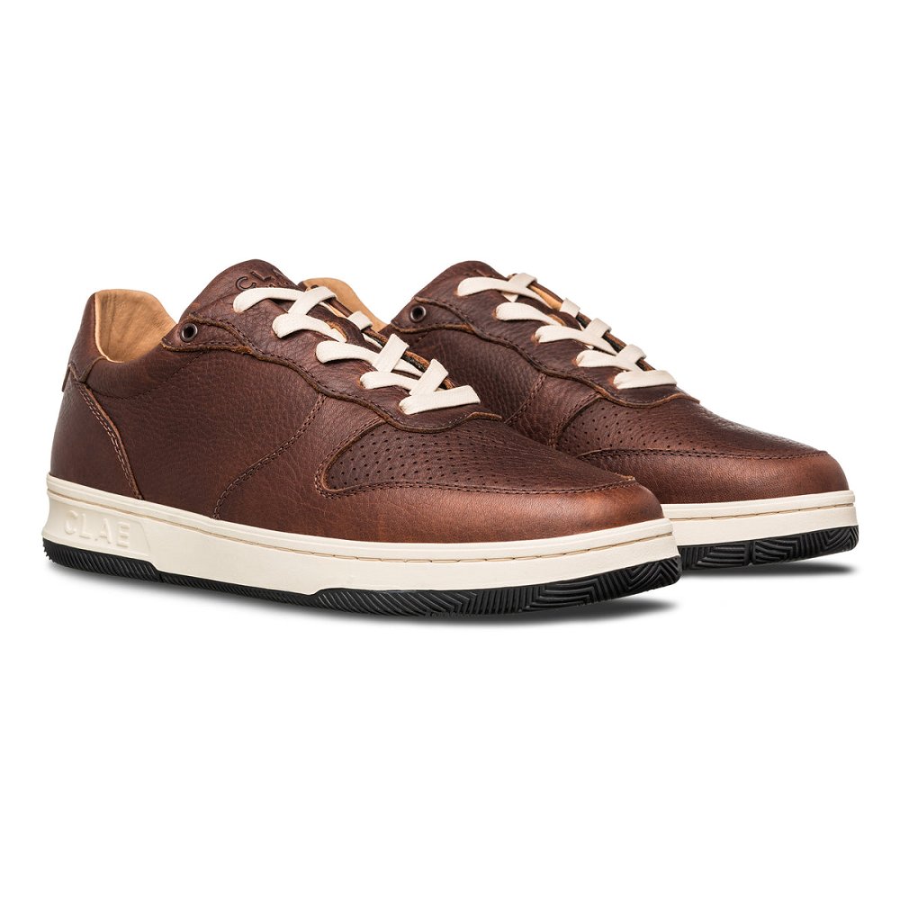 Chaussure CLAE Homme Cocoa Leather - france OFH-12739716