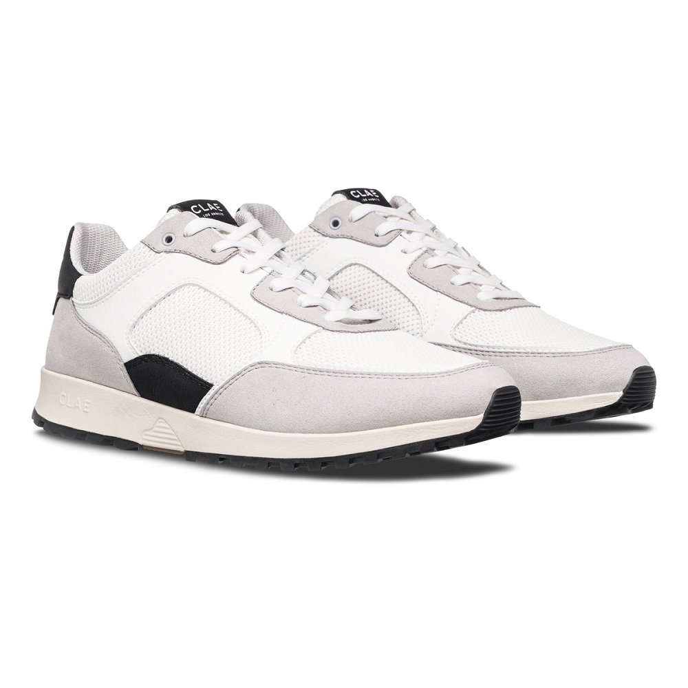 Basket CLAE Homme Microchip White Black - france DGT-80015546