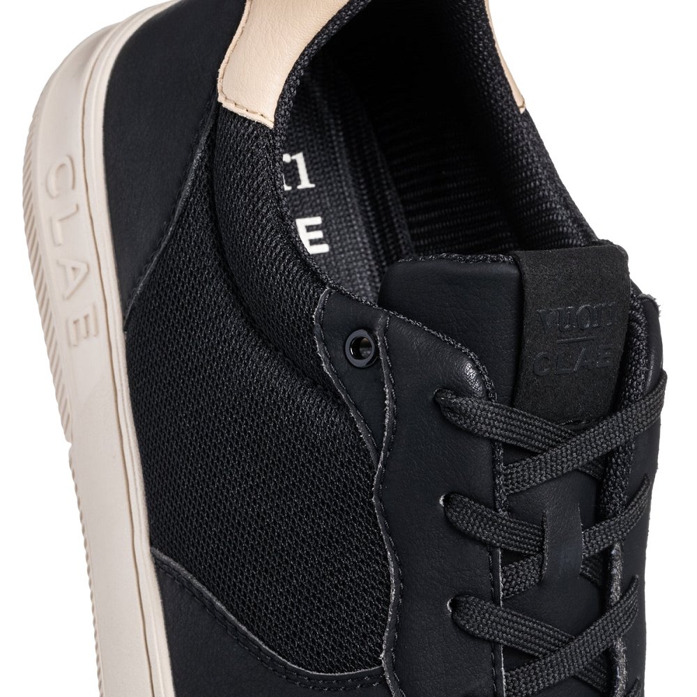 Chaussure CLAE x Vuori Homme Black - france XVT-52322319