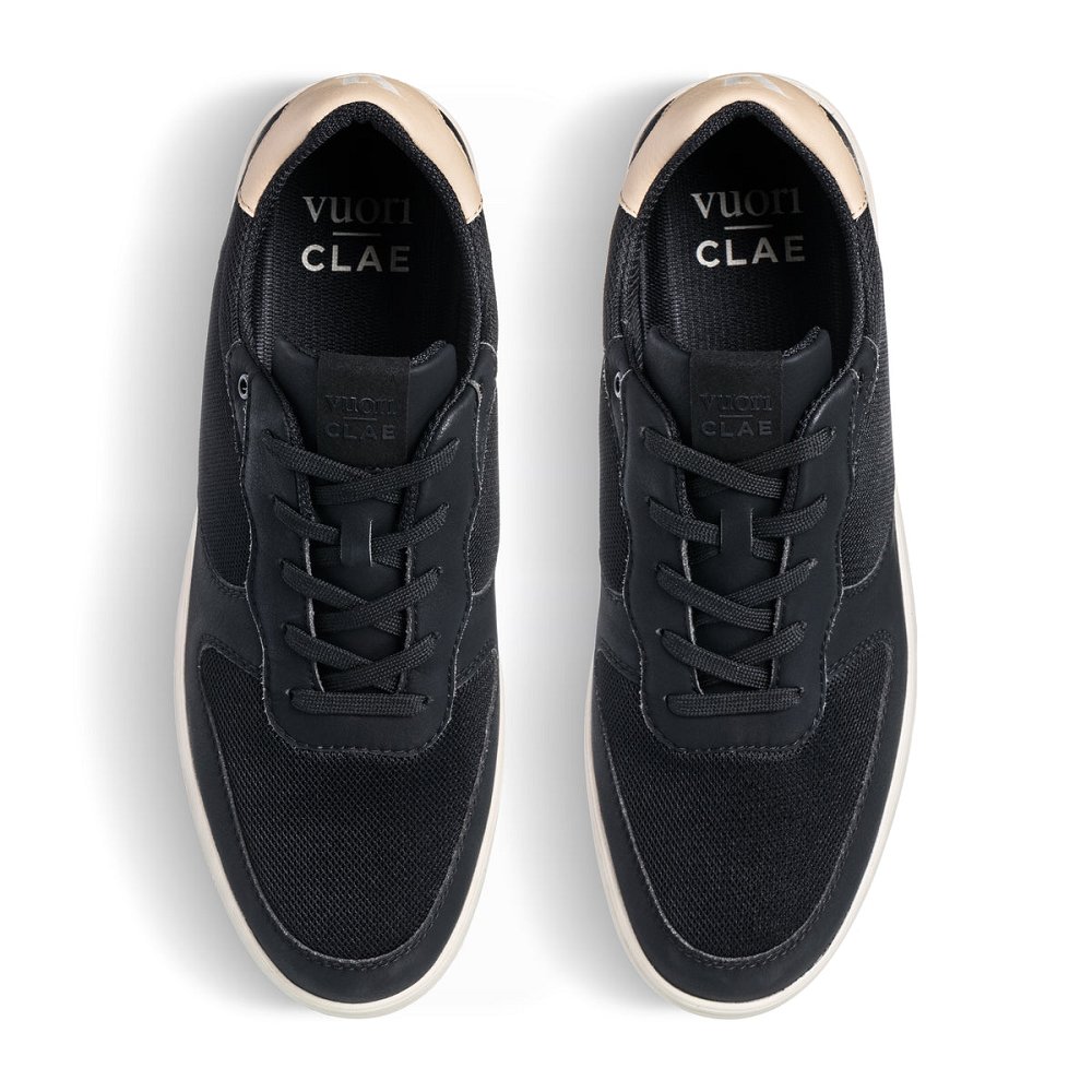 Chaussure CLAE x Vuori Homme Black - france XVT-52322319