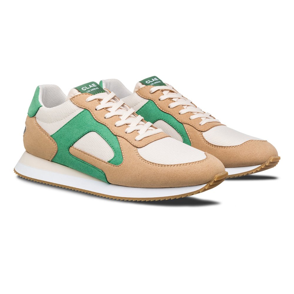 Basket CLAE Homme Sand Pine Green - france GUJ-18384882