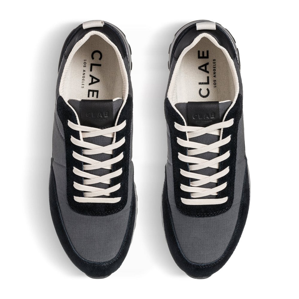 Basket CLAE Femme Black Grey - france DVK-41705069