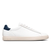 White Leather Navy