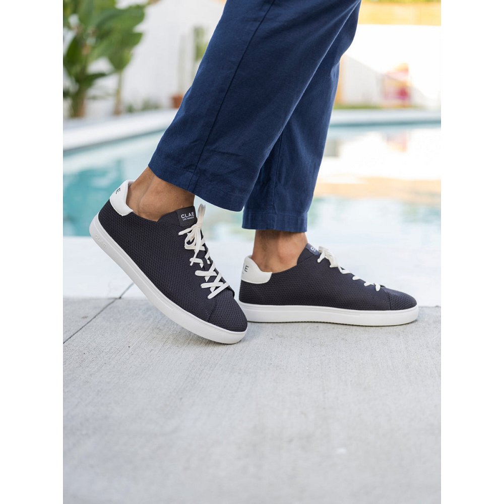 Chaussure CLAE Femme Navy White - france OWZ-02145167