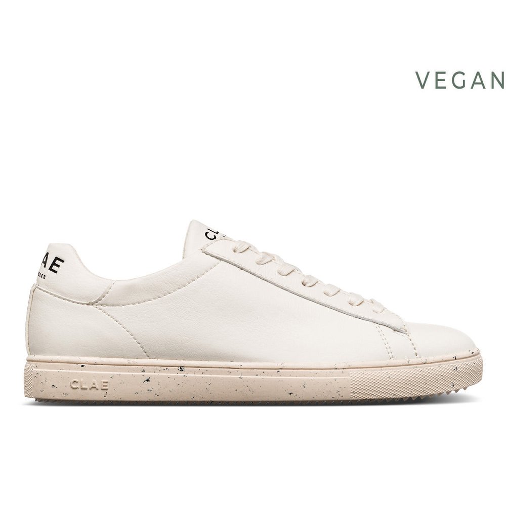 Chaussure CLAE Femme Off White Vegan Chips - france TVY-29193984