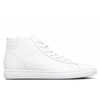 Triple White Leather