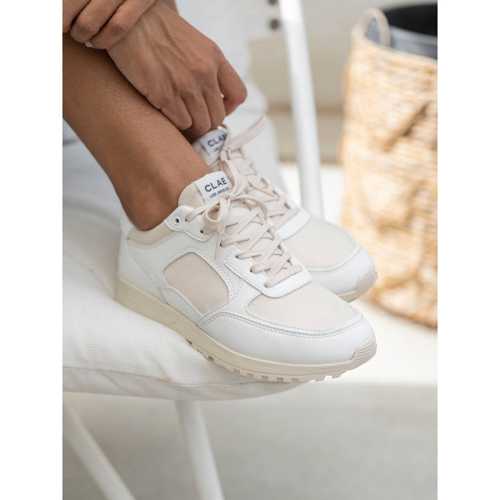 Basket CLAE Femme White Off White - france GMK-82425201